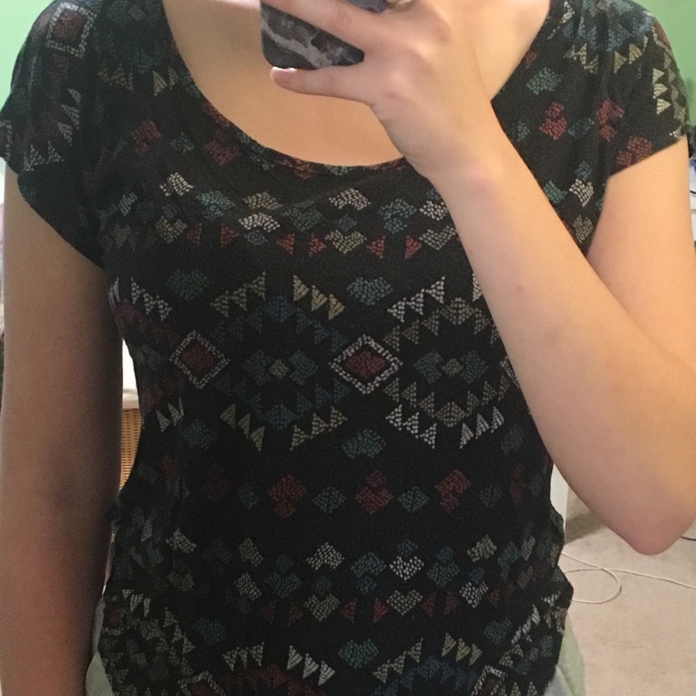 Black tee